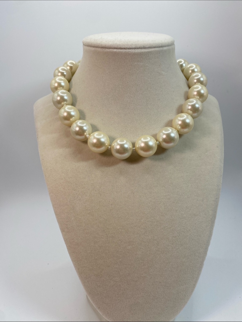 Ann Taylor Factory Chunky Faux Pearl Knotted Necklace - Women Jewelry